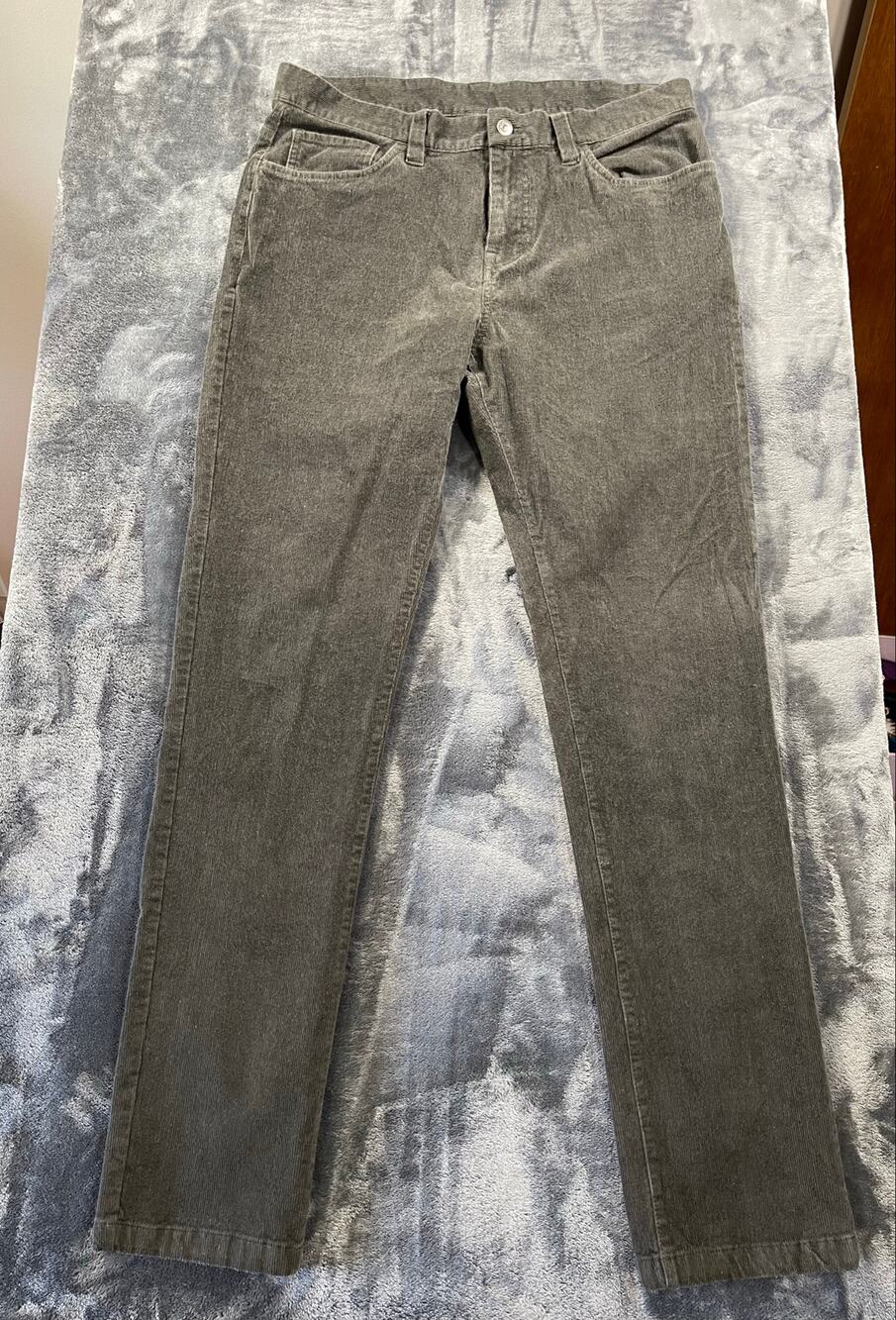 prAna Campfire Cord Pant Mens 34x34 Slim Fit Stretch Corduroy